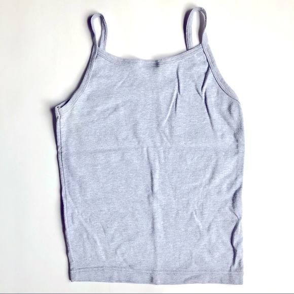 3/$15 Martha's Vineyard Tank Top MY BABY DOLL Cropped Small Gray Women’s - Picture 2 of 14